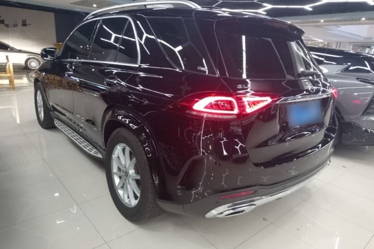Used Mercedes-Benz GLE 2021 GLE 350 4MATIC Stylish Model Rear Left 45 Deg