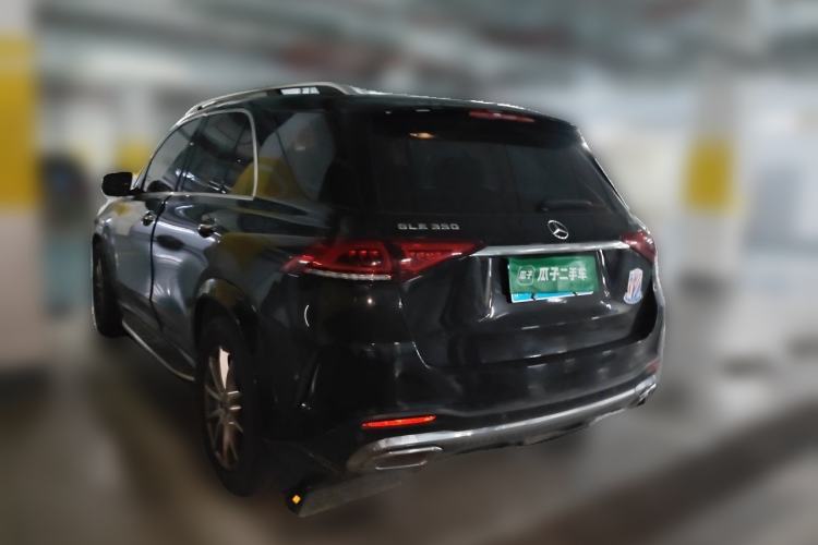 Used Mercedes-Benz GLE 2021 GLE 350 4MATIC Stylish Model Rear Left 45 Deg