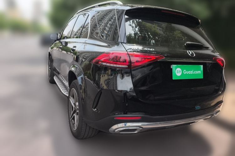 Used Mercedes-Benz GLE 2021 GLE 350 4MATIC Stylish Model Rear Left 45 Deg