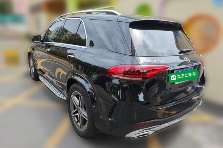 Used Mercedes-Benz GLE 2021 GLE 450 4MATIC Stylish Model Rear Left 45 Deg