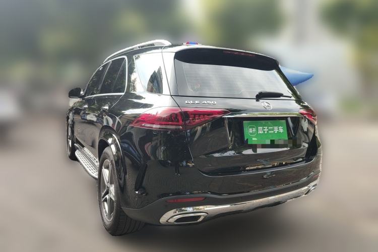 Used Mercedes-Benz GLE 2021 GLE 450 4MATIC Stylish Model Rear Left 45 Deg