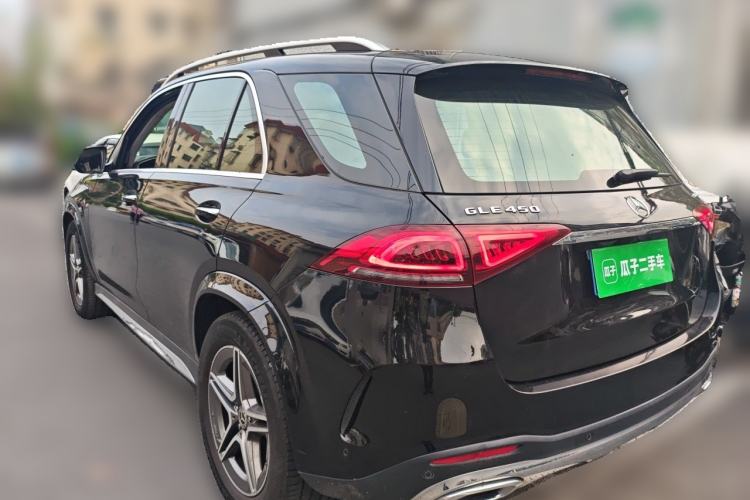 Used Mercedes-Benz GLE 2021 GLE 450 4MATIC Luxury Model Rear Left 45 Deg