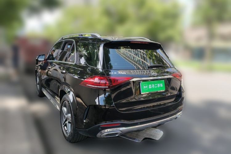 Used Mercedes-Benz GLE 2021 GLE 450 4MATIC Stylish Model Rear Left 45 Deg