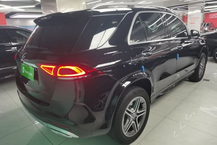 Used Mercedes-Benz GLE 2021 GLE 350 4MATIC Luxury Model Rear Right 45 Deg