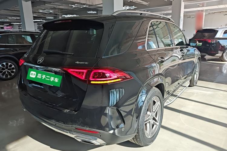 Used Mercedes-Benz GLE 2021 GLE 450 4MATIC Stylish Model Rear Right 45 Deg