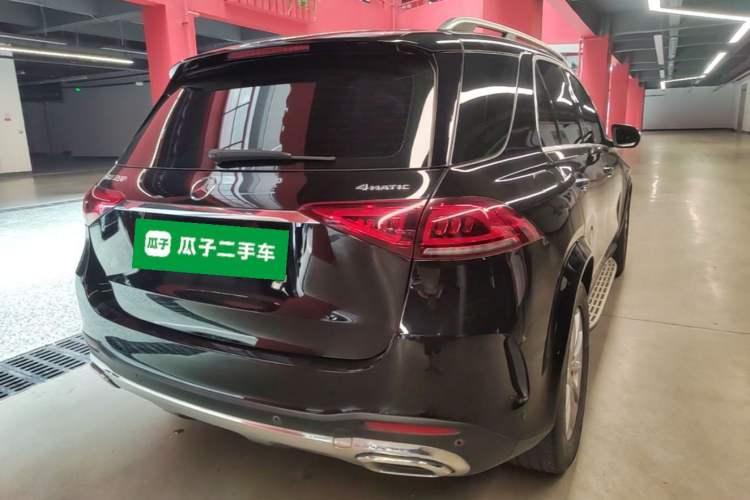 Used Mercedes-Benz GLE 2021 GLE 350 4MATIC Stylish Model Rear Right 45 Deg