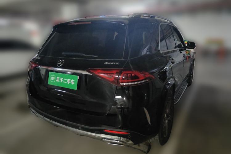 Used Mercedes-Benz GLE 2021 GLE 450 4MATIC Stylish Model Rear Right 45 Deg