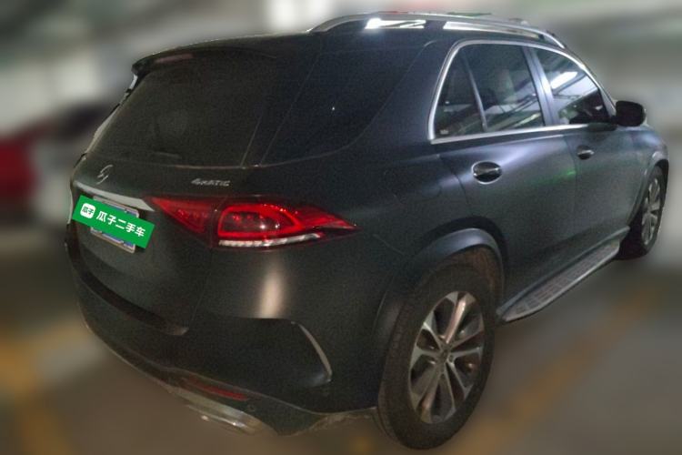Used Mercedes-Benz GLE 2021 GLE 350 4MATIC Stylish Model Rear Right 45 Deg