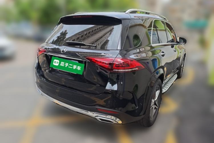 Used Mercedes-Benz GLE 2021 GLE 450 4MATIC Stylish Model Rear Right 45 Deg