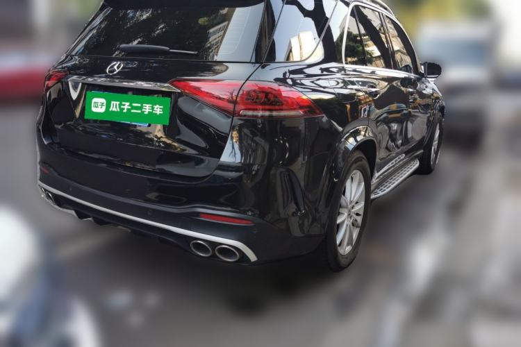Used Mercedes-Benz GLE 2021 GLE 350 4MATIC Stylish Model Rear Right 45 Deg