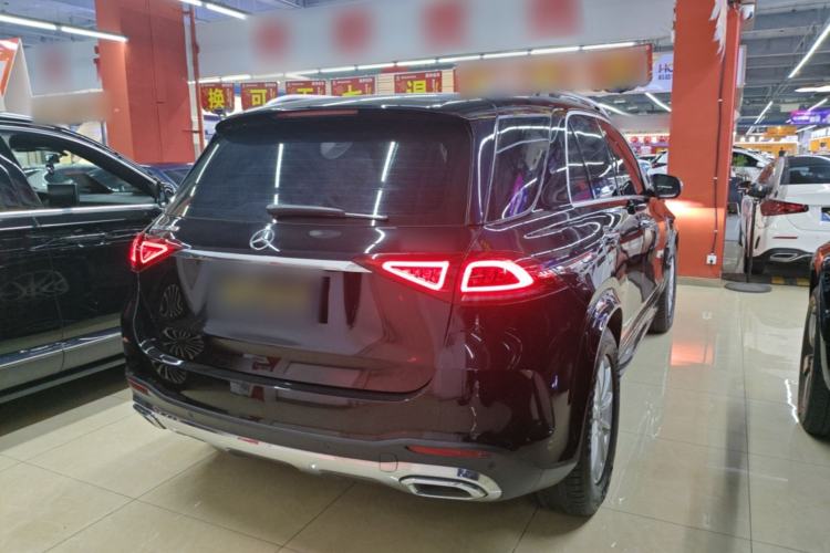 Used Mercedes-Benz GLE 2021 GLE 350 4MATIC Stylish Model Rear Right 45 Deg