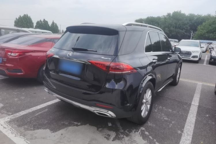 Used Mercedes-Benz GLE 2021 GLE 350 4MATIC Stylish Model Rear Right 45 Deg