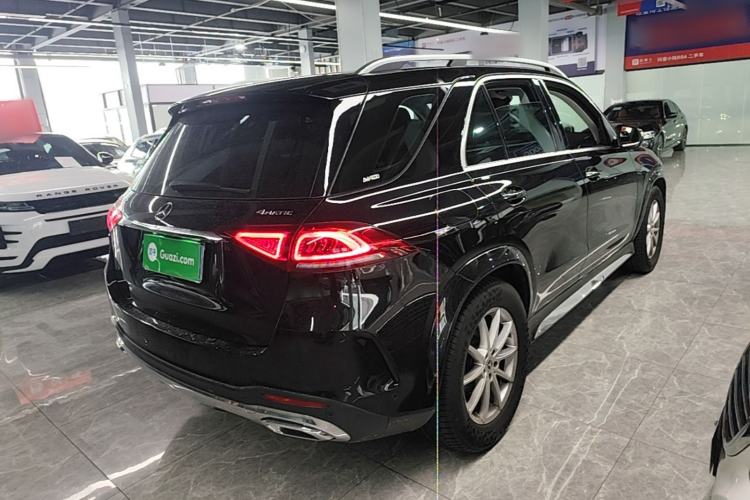 Used Mercedes-Benz GLE 2021 GLE 350 4MATIC Stylish Model Rear Right 45 Deg