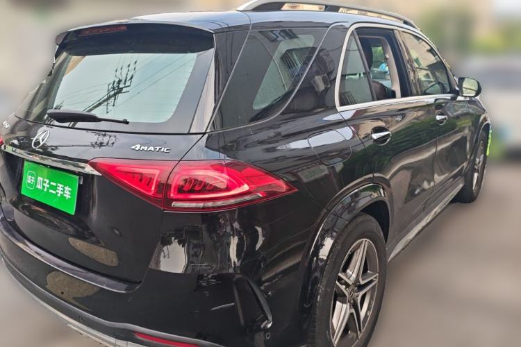 Used Mercedes-Benz GLE 2021 GLE 450 4MATIC Luxury Model Rear Right 45 Deg