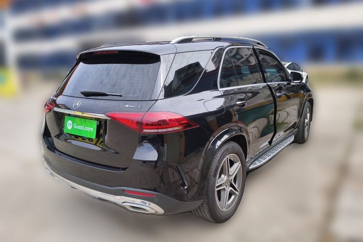 Used Mercedes-Benz GLE 2021 GLE 450 4MATIC Stylish Model Rear Right 45 Deg