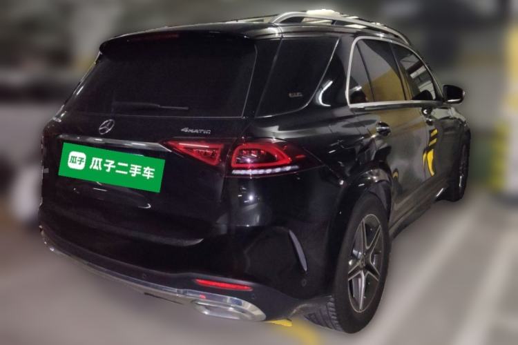 Used Mercedes-Benz GLE 2021 GLE 350 4MATIC Luxury Model Rear Right 45 Deg