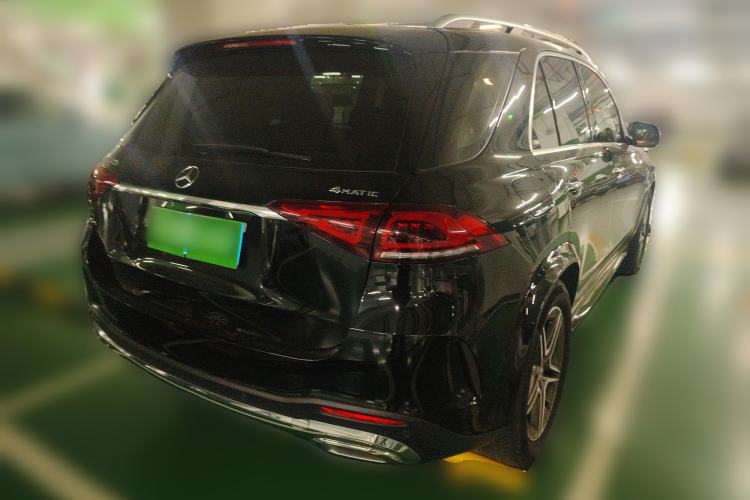 Used Mercedes-Benz GLE 2021 GLE 350 4MATIC Luxury Model Rear Right 45 Deg