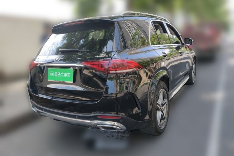 Used Mercedes-Benz GLE 2021 GLE 450 4MATIC Stylish Model Rear Right 45 Deg