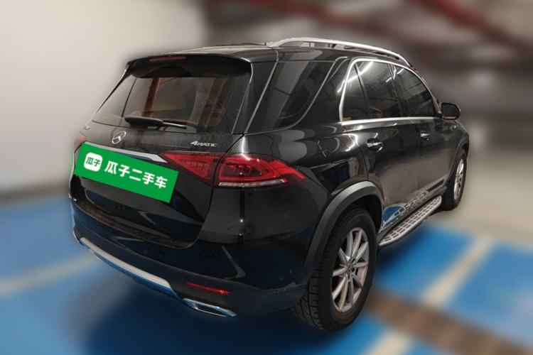Used Mercedes-Benz GLE 2021 GLE 350 4MATIC Stylish Model Rear Right 45 Deg