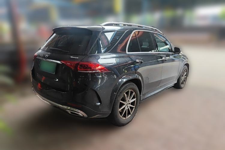 Used Mercedes-Benz GLE 2021 GLE 350 4MATIC Stylish Model Rear Right 45 Deg
