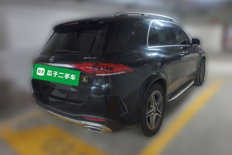 Used Mercedes-Benz GLE 2021 GLE 450 4MATIC Luxury Model Rear Right 45 Deg