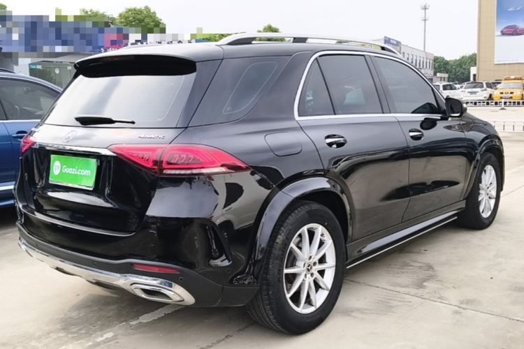 Used Mercedes-Benz GLE 2021 GLE 350 4MATIC Stylish Model Rear Right 45 Deg