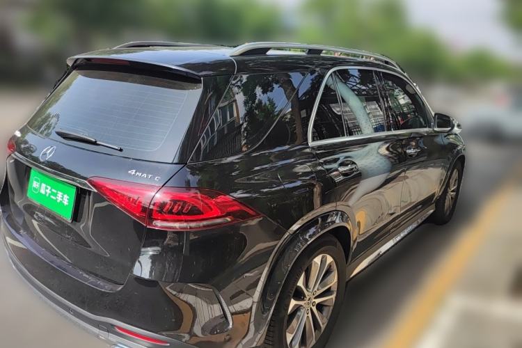 Used Mercedes-Benz GLE 2021 GLE 350 4MATIC Stylish Model Rear Right 45 Deg