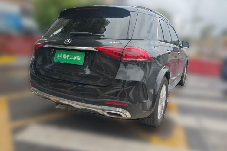 Used Mercedes-Benz GLE 2021 GLE 350 4MATIC Stylish Model Rear Right 45 Deg