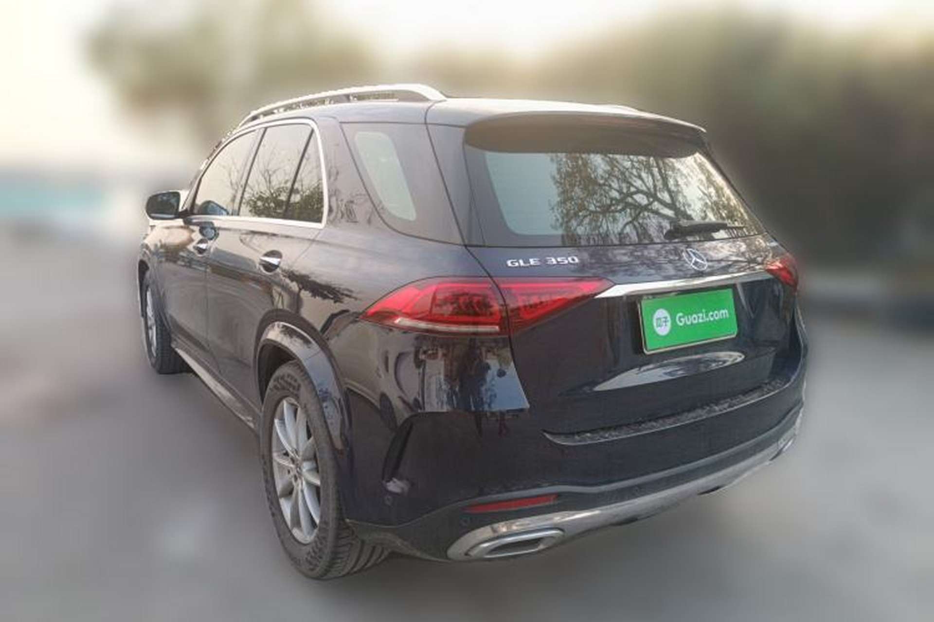 Used Mercedes-Benz GLE 2021 GLE 350 4MATIC Stylish Model Rear Left 45 Deg