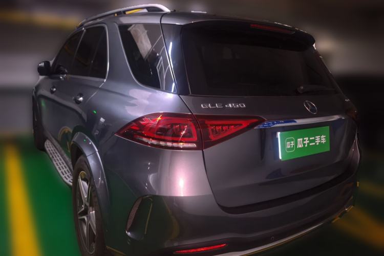 Used Mercedes-Benz GLE 2021 GLE 450 4MATIC Luxury Model Rear Left 45 Deg