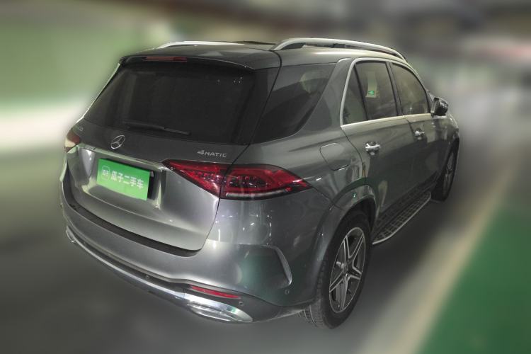 Used Mercedes-Benz GLE 2021 GLE 450 4MATIC Luxury Model Rear Right 45 Deg