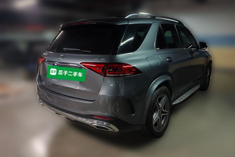 Used Mercedes-Benz GLE 2021 GLE 450 4MATIC Stylish Model Rear Right 45 Deg