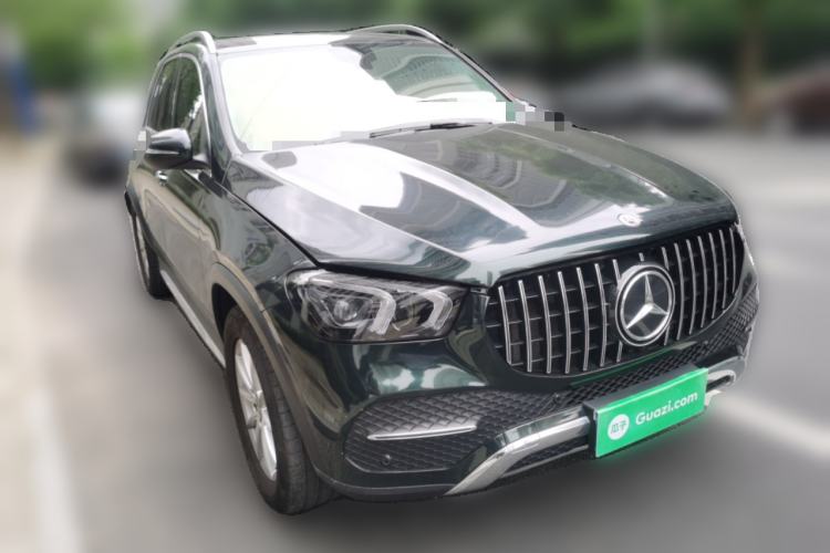 Used Mercedes-Benz GLE 2021 GLE 350 4MATIC Stylish Model Front Right 45 Deg