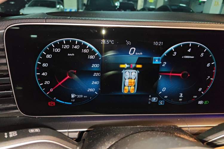 Used Mercedes-Benz GLE 2021 GLE 350 4MATIC Luxury Model Instrument Cluster