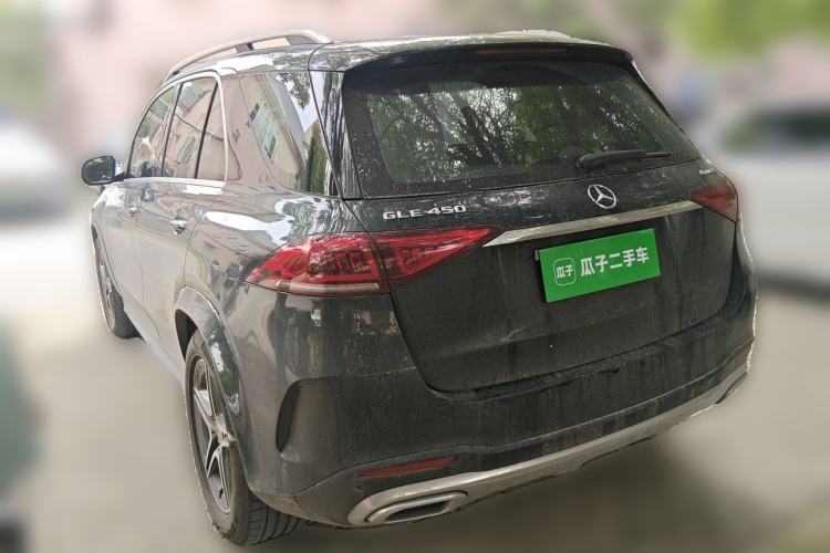 Used Mercedes-Benz GLE 2021 GLE 450 4MATIC Stylish Model Rear Left 45 Deg