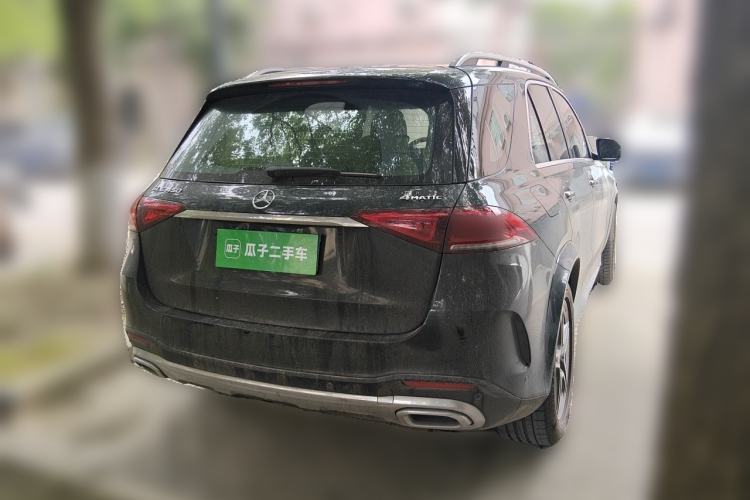Used Mercedes-Benz GLE 2021 GLE 450 4MATIC Stylish Model Rear Right 45 Deg