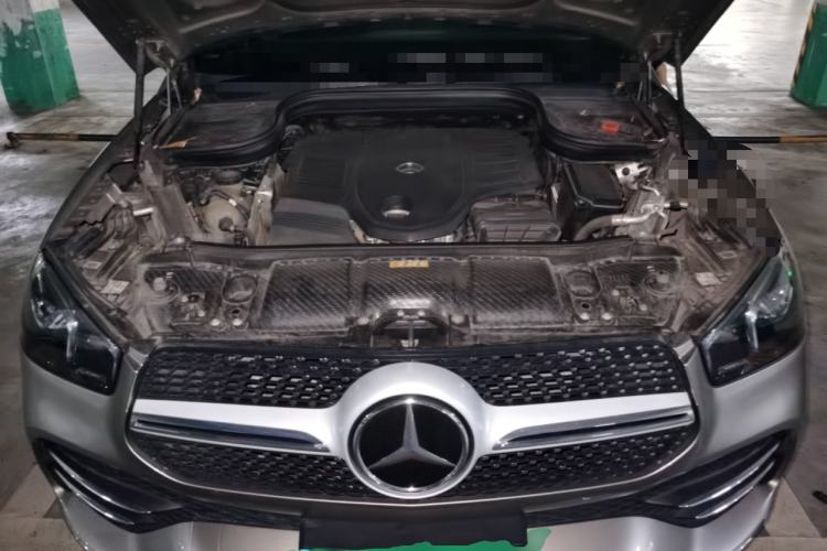 Used Mercedes-Benz GLE 2021 GLE 450 4MATIC Luxury Model Engine Bay