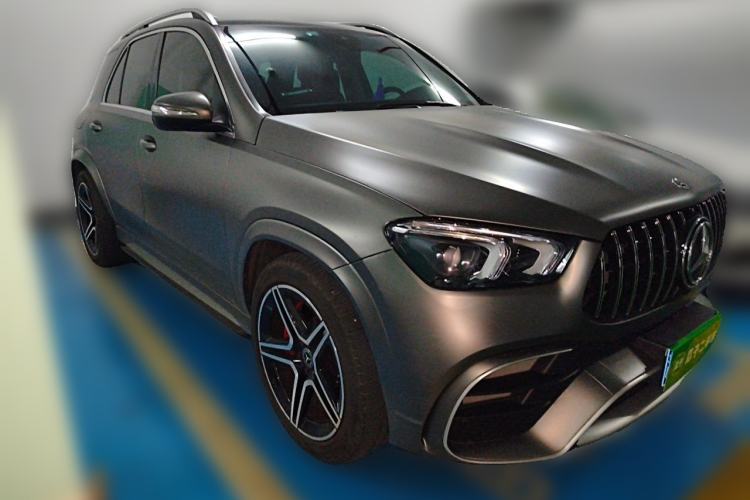 Used Mercedes-Benz GLE 2021 GLE 350 4MATIC Stylish Model Front Right 45 Deg
