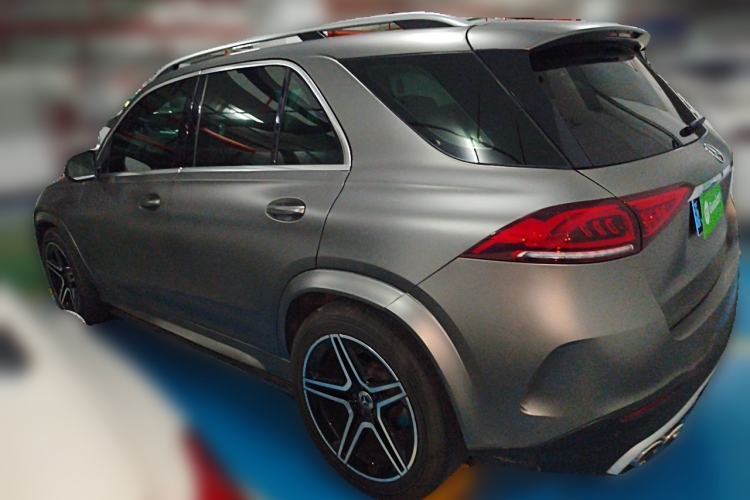 Used Mercedes-Benz GLE 2021 GLE 350 4MATIC Stylish Model Rear Left 45 Deg
