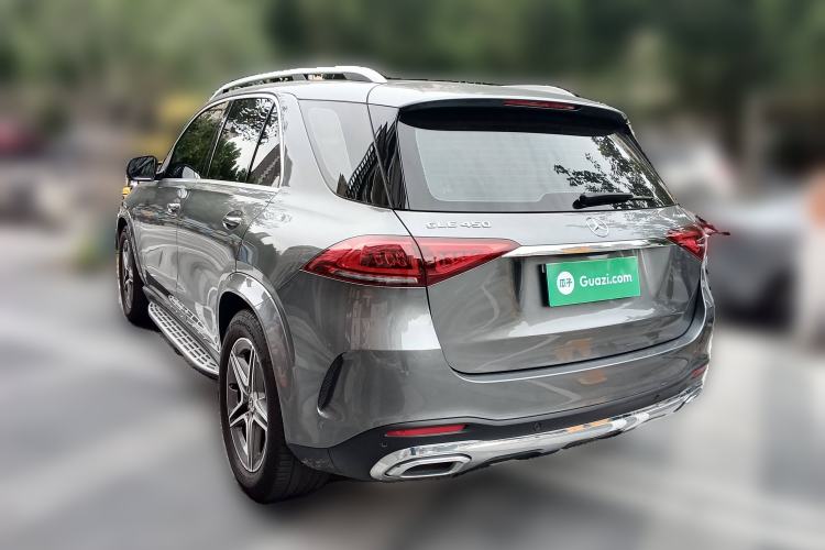 Used Mercedes-Benz GLE 2021 GLE 450 4MATIC Luxury Model Rear Left 45 Deg