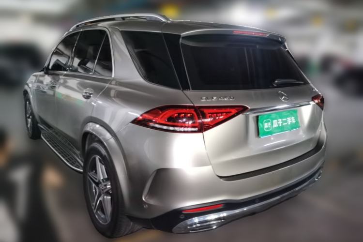 Used Mercedes-Benz GLE 2021 GLE 450 4MATIC Luxury Model Rear Left 45 Deg