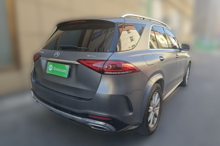 Used Mercedes-Benz GLE 2021 GLE 350 4MATIC Stylish Model Rear Right 45 Deg