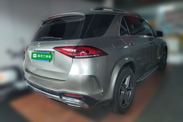 Used Mercedes-Benz GLE 2021 GLE 450 4MATIC Luxury Model Rear Right 45 Deg