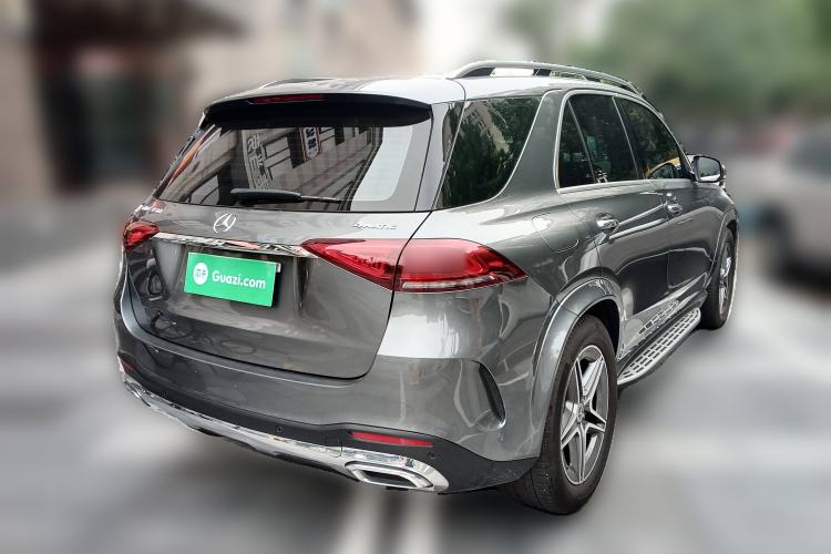 Used Mercedes-Benz GLE 2021 GLE 450 4MATIC Luxury Model Rear Right 45 Deg