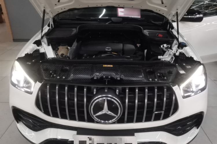 Used Mercedes-Benz GLE 2021 GLE 350 4MATIC Stylish Model Engine Bay