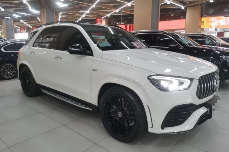 Used Mercedes-Benz GLE 2021 GLE 350 4MATIC Stylish Model Front Right 45 Deg