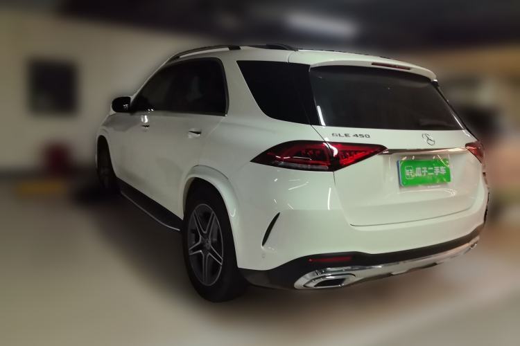 Used Mercedes-Benz GLE 2021 GLE 450 4MATIC Luxury Model Rear Left 45 Deg