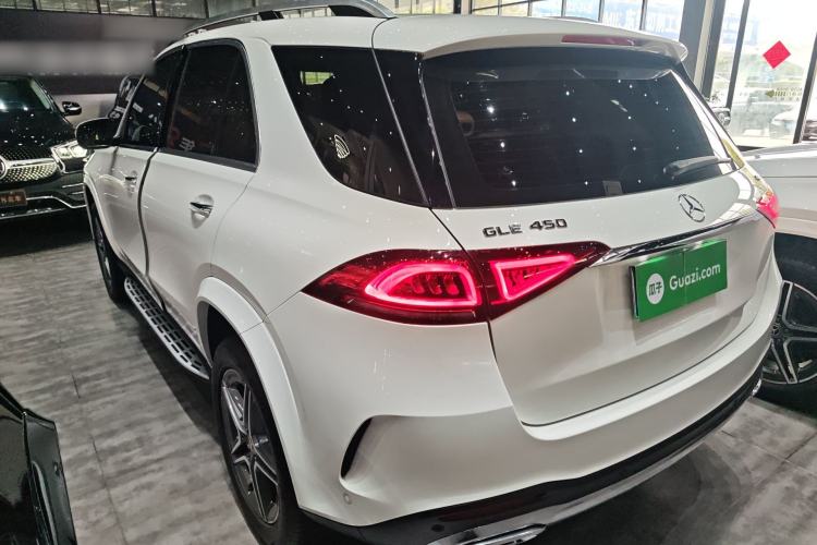 Used Mercedes-Benz GLE 2021 GLE 450 4MATIC Stylish Model Rear Left 45 Deg