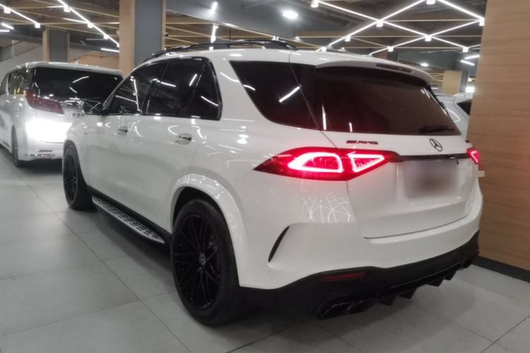 Used Mercedes-Benz GLE 2021 GLE 350 4MATIC Stylish Model Rear Left 45 Deg