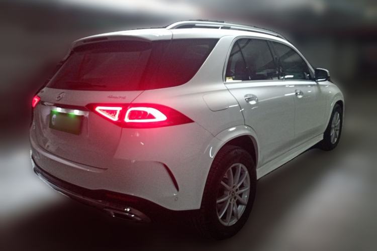 Used Mercedes-Benz GLE 2021 GLE 350 4MATIC Stylish Model Rear Right 45 Deg